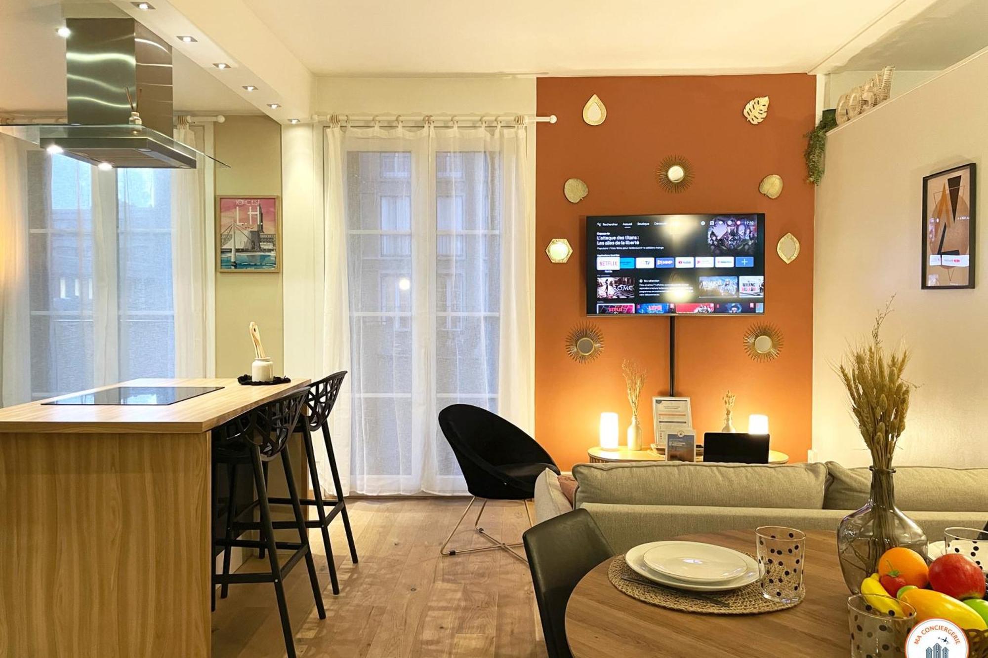 Bienvenue Au Chillou - Parking - Terrasse Apartment Le Havre Exterior photo