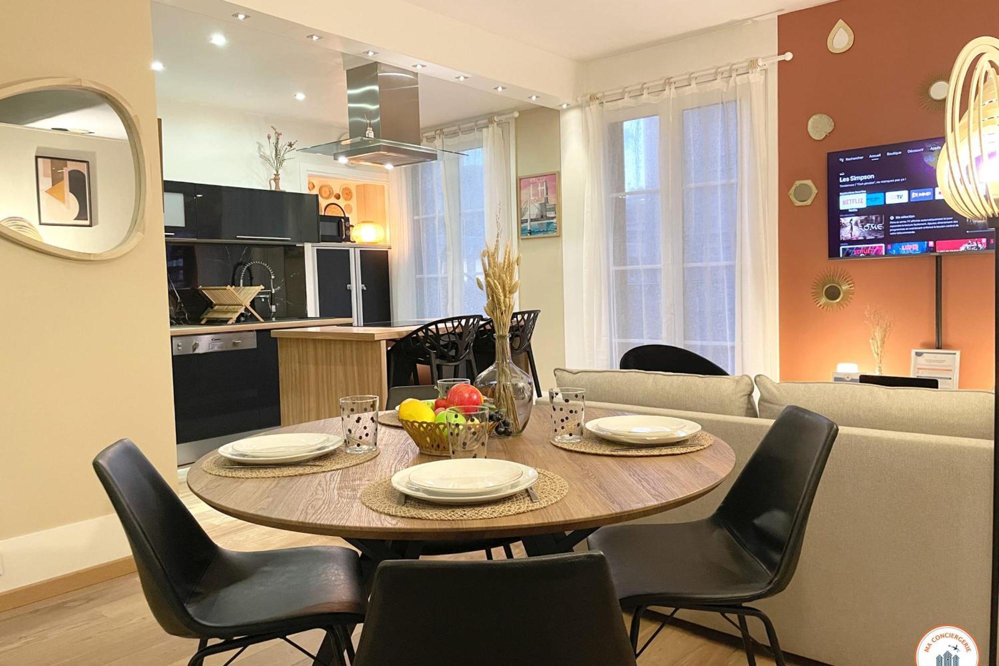 Bienvenue Au Chillou - Parking - Terrasse Apartment Le Havre Exterior photo